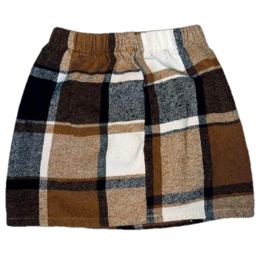 Little Girls Flannel Skirt